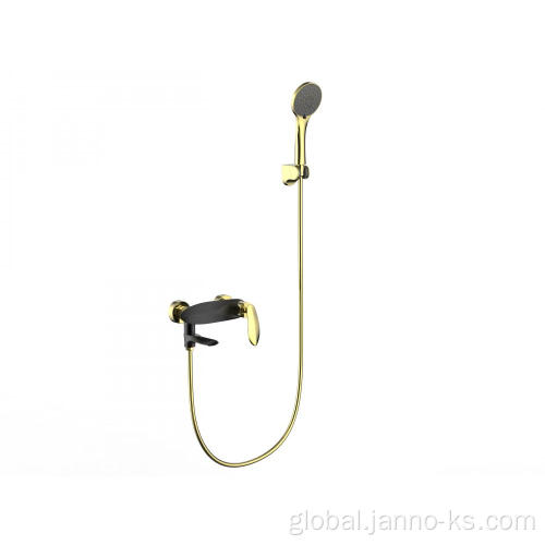 Single Bathtub Wall Mounted Faucet Bathtub Wall-Mounted Mixer Faucet Handheld Supplier